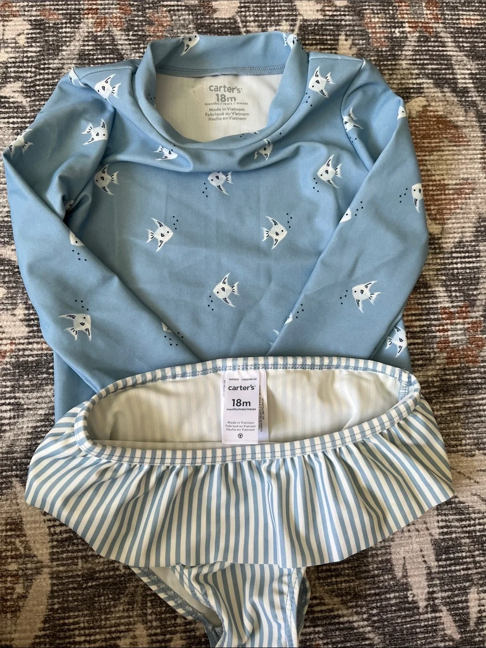 Carter's 18-24 Month Toddler Girl Swim Bundle